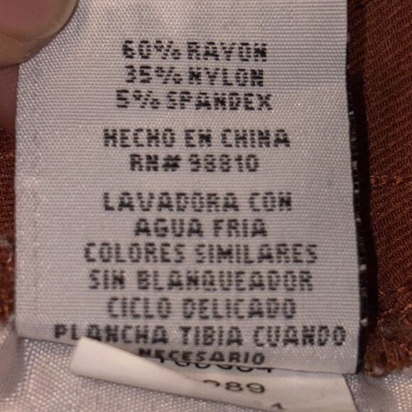 Kids' Stylish Orange Cargo Pants - Picture 9 of 10